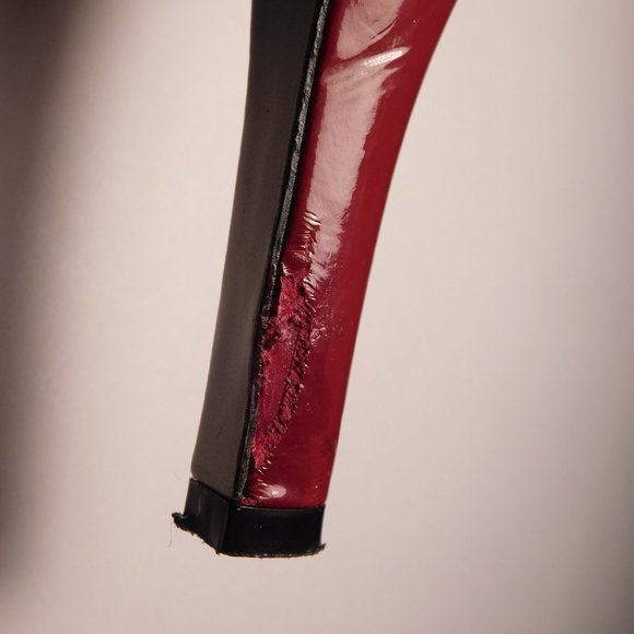 Ann Klein AK Red High Heel Shoes - Picture 10 of 10